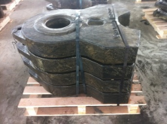 Palu crusher baja mangan tinggi