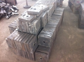 Liner atau pelat pabrik bola untuk industri pertambangan