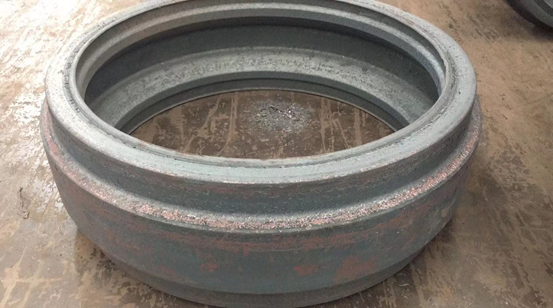 Crawler crawler baja karbon idler depan