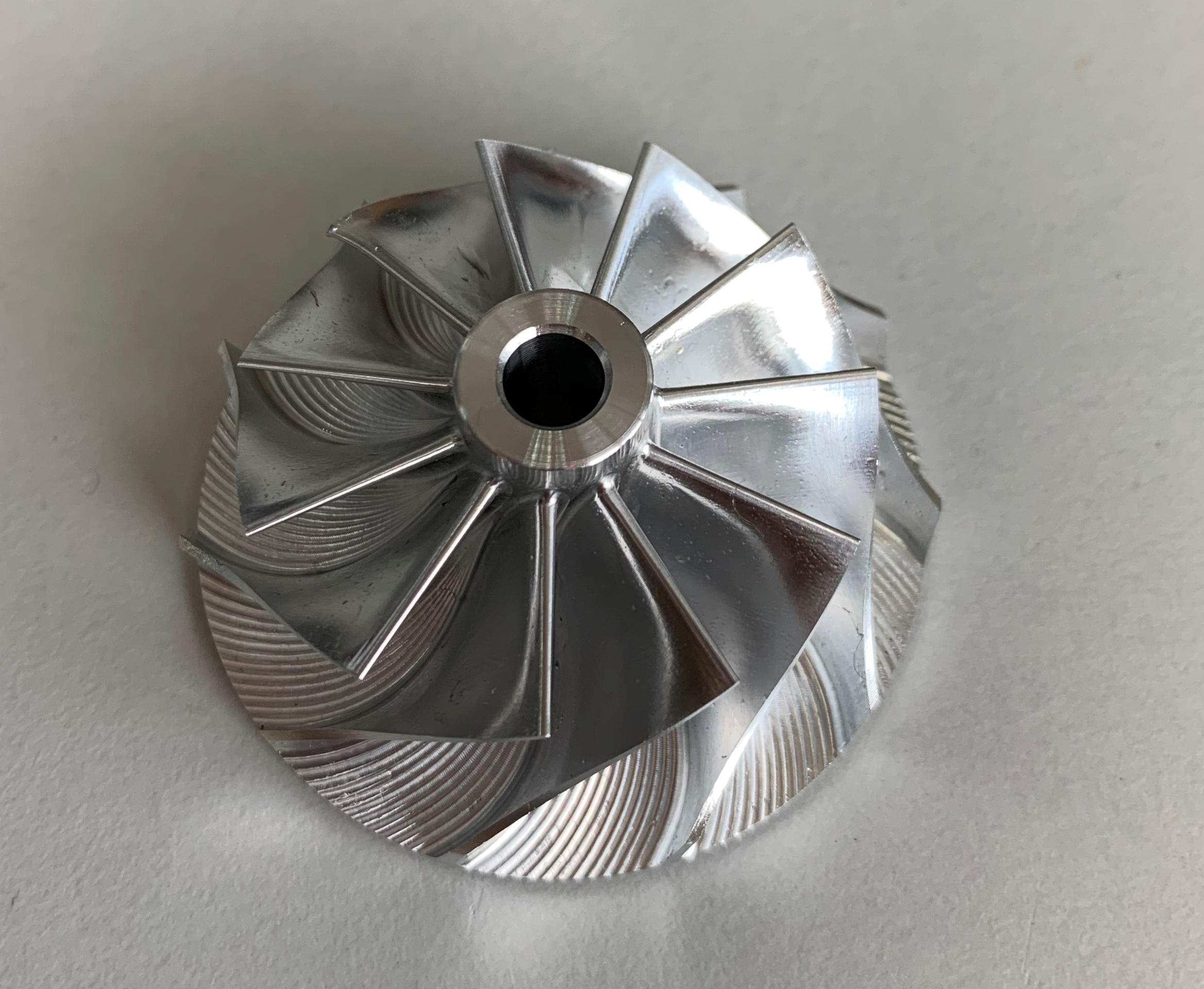 impeller turbin aluminium